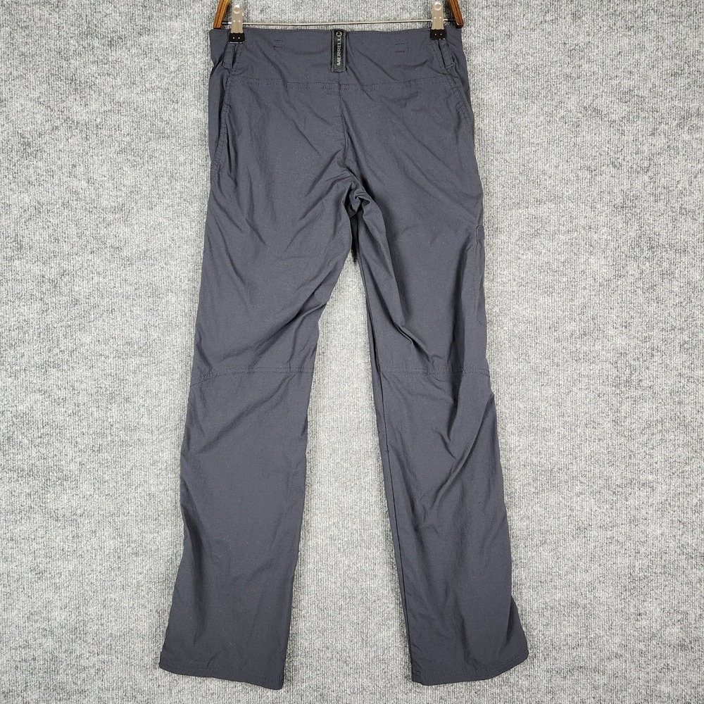 Merrell Cargo Pants Women Dark Gray Opti-Wick UPF 50+ Hiking Outdoor Size 4 - Picture 3 of 11